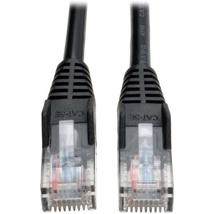 Eaton Tripplite Series Connectivity 3' Black, Snagless, Cat5e
