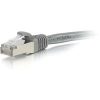 C2g 15ft Cat6a Booted Stp Gry